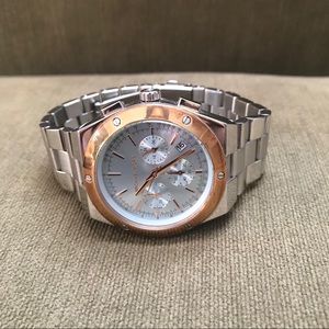 Micheal Kors watch light blue face